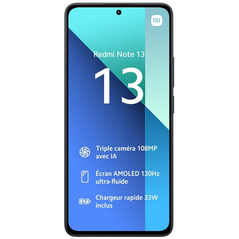 Smartphone XIAOMI Redmi Note 13 / 6 GO / 128GO / NOIR
