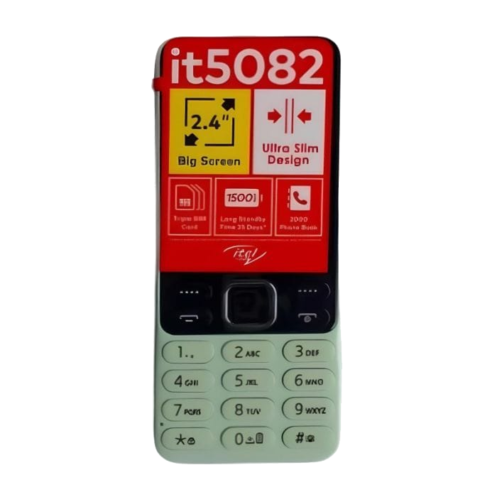 Téléphone Portable ITEL it5082 - Vert Clair