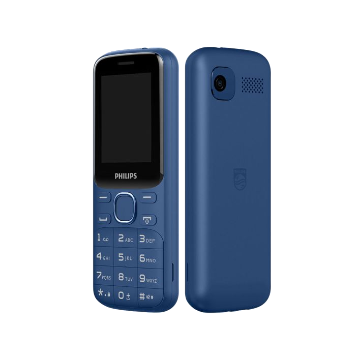 Téléphone Portable PHILIPS 2″ Fun 101 Blue - Noir